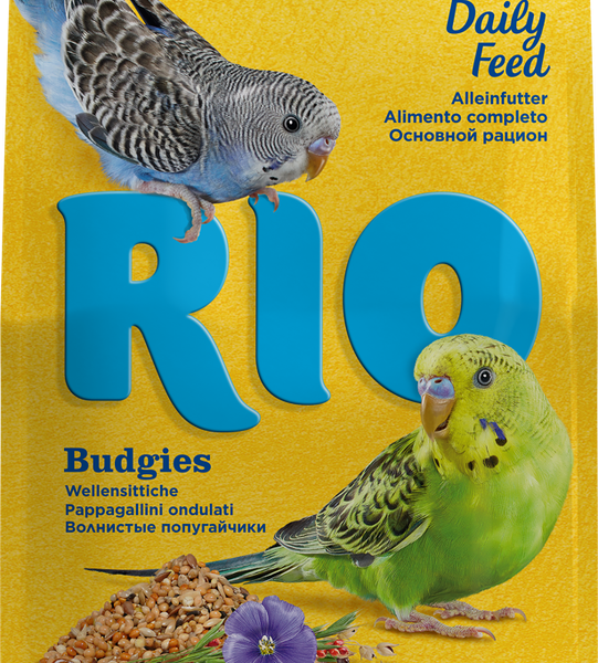 Корм для волнистых попугайчиков RIO основной