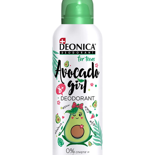  Дезодорант детский Deonica For Teens Avocado Girl спрей