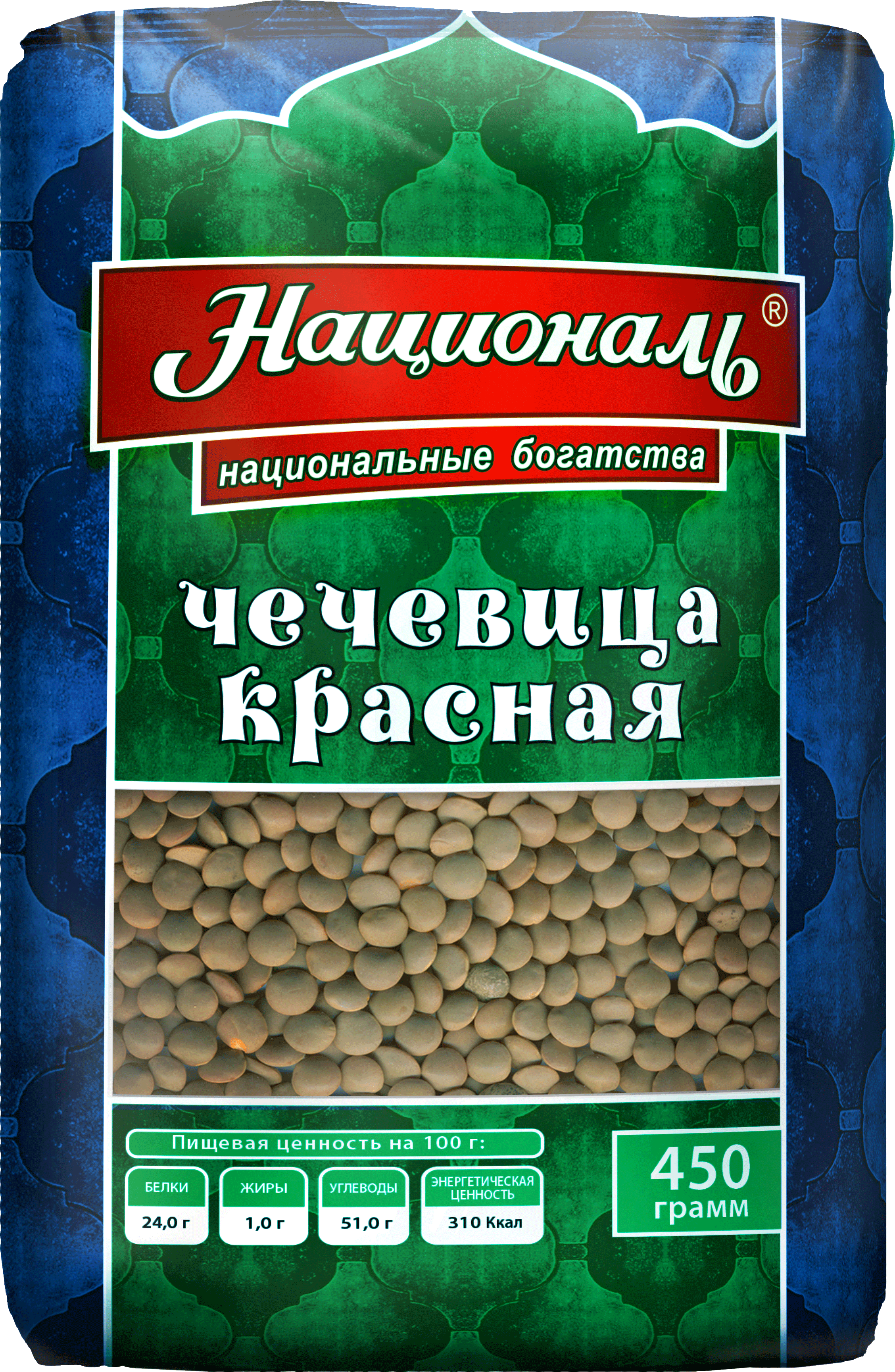 

Чечевица Националь Красная