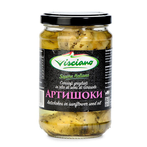 Артишоки жаренные на гриле в масле, Visciano