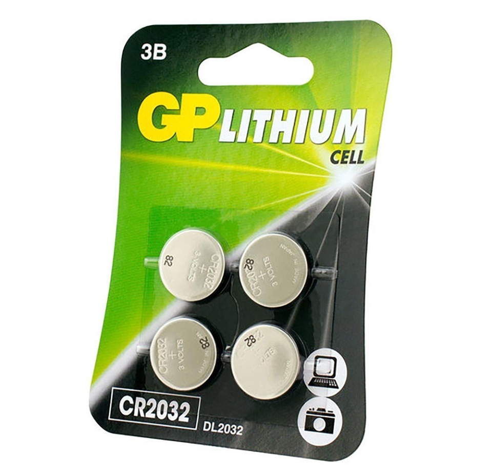 

Батарейки GP Lithium cell CR2032 4 шт