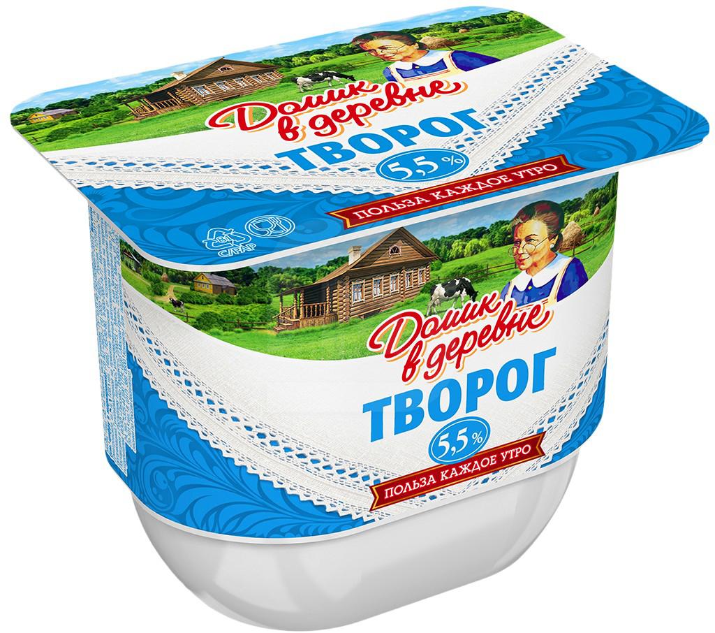 Творог домик в деревне фото Творог Домик в деревне 5.5%, описание, фото, отзывы - ibuymax.ru