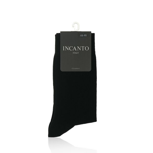 Мужские однотонные носки Incanto BU733008 Nero р.4