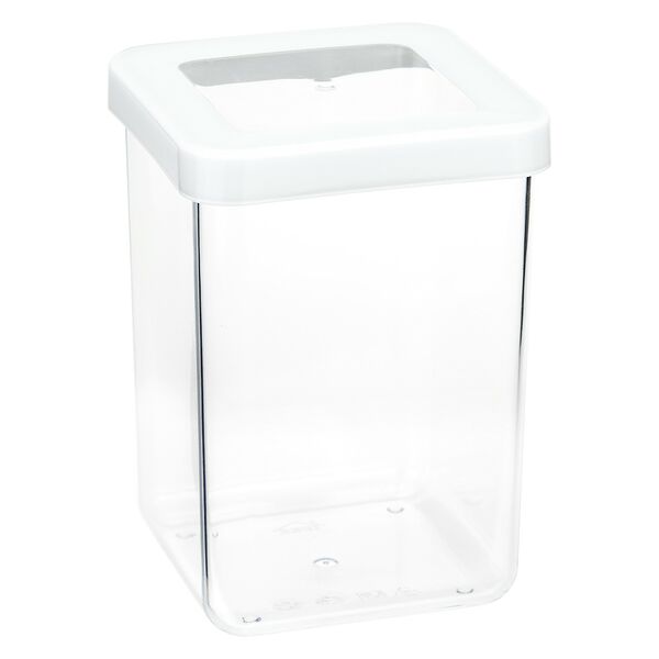 Емкость для сыпучих продуктов IDEA Степ, 1 л, 10х10х14 см