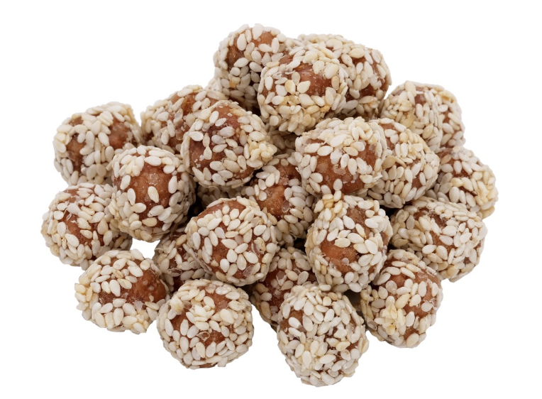 

Миндаль в кунжуте вес