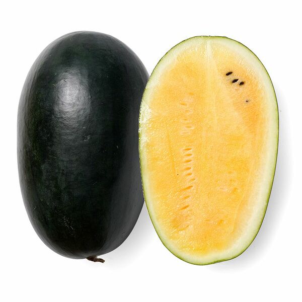 Арбуз оранжевый свежий