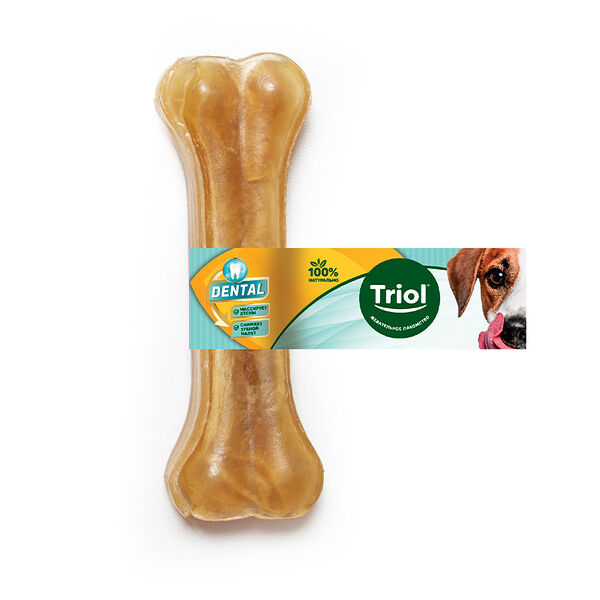 Лакомство для собак Triol Dental Кость жевательная 10 см 30 г