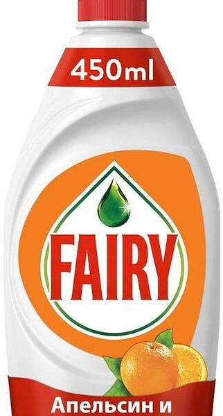 Средство для мытья посуды Fairy Апельсин и лимонник 450мл