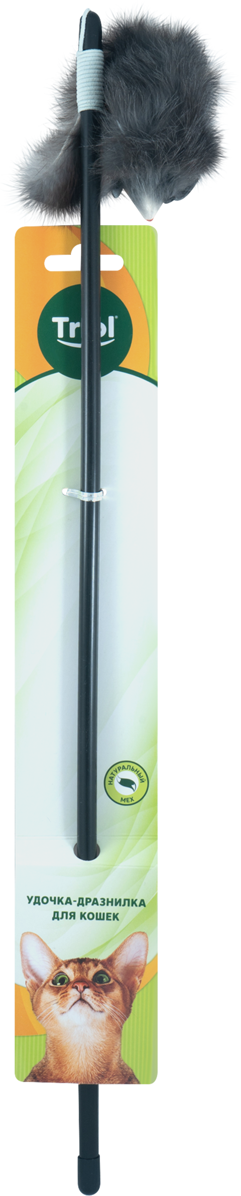 

Удочка-дразнилка TRIOL Серая мышка 70/500мм