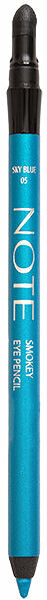 Карандаш для глаз для создания эффекта смоуки Note Smokey Eye Pencil т.05 Sky blue 1,2 г