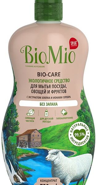 Средство для мытья посуды BioMio без запаха