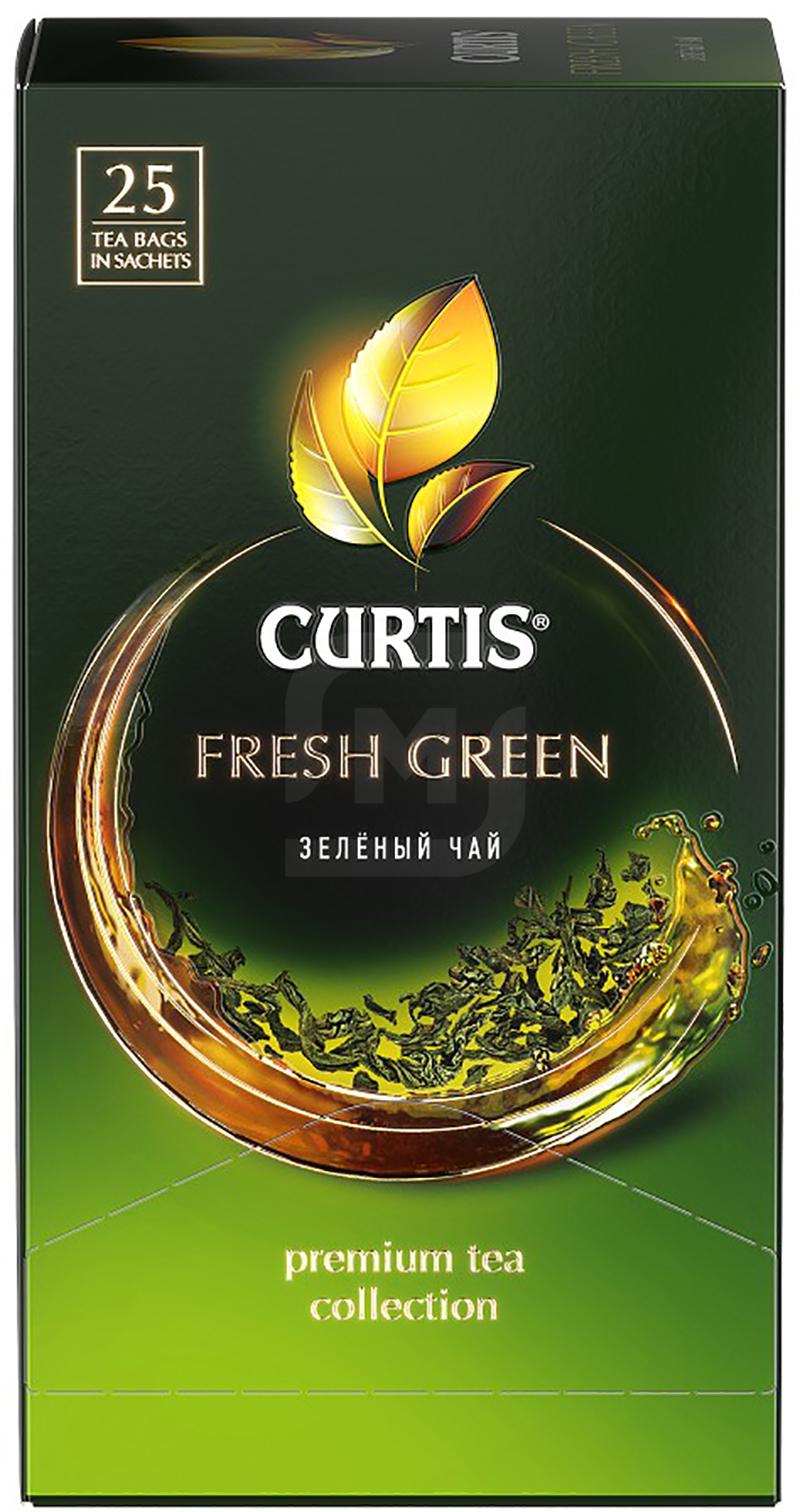 

Чай зеленый Curtis Fresh Green 25саше 42.5г