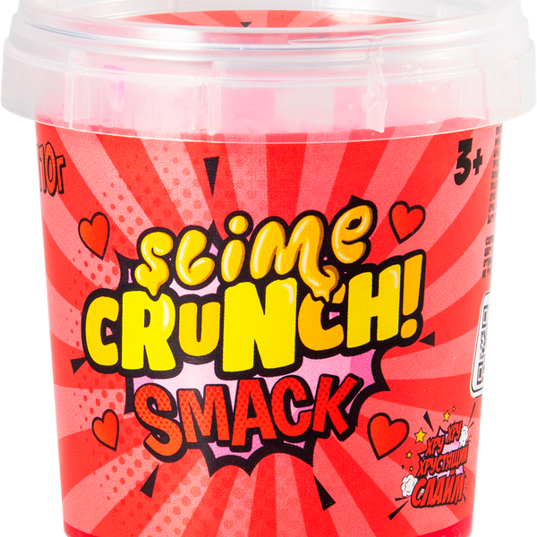 Слайм Slime-Crunch с шариками, в баночке, в ассортименте Арт. S500-10184