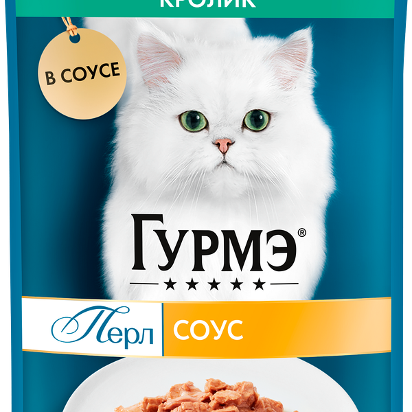 Влажный корм для кошек Gourmet Соус кролик