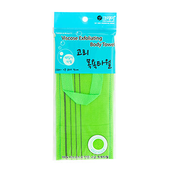 Мочалка Cleamy viscose ring bath для душа, Sung Bo, 80х9 см, 1 шт., Южная Корея