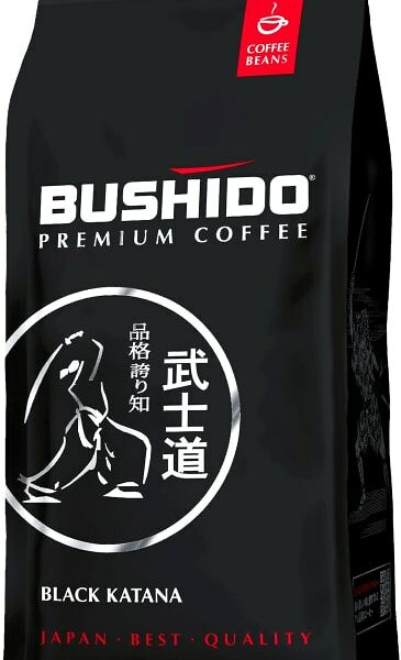 Кофе в зернах Bushido Black Katana 227г