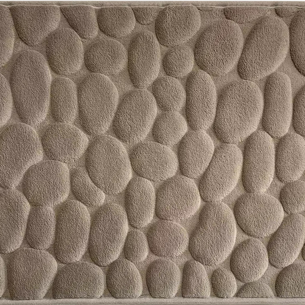 Коврик для ванной эффект памяти Камушки 45*70см