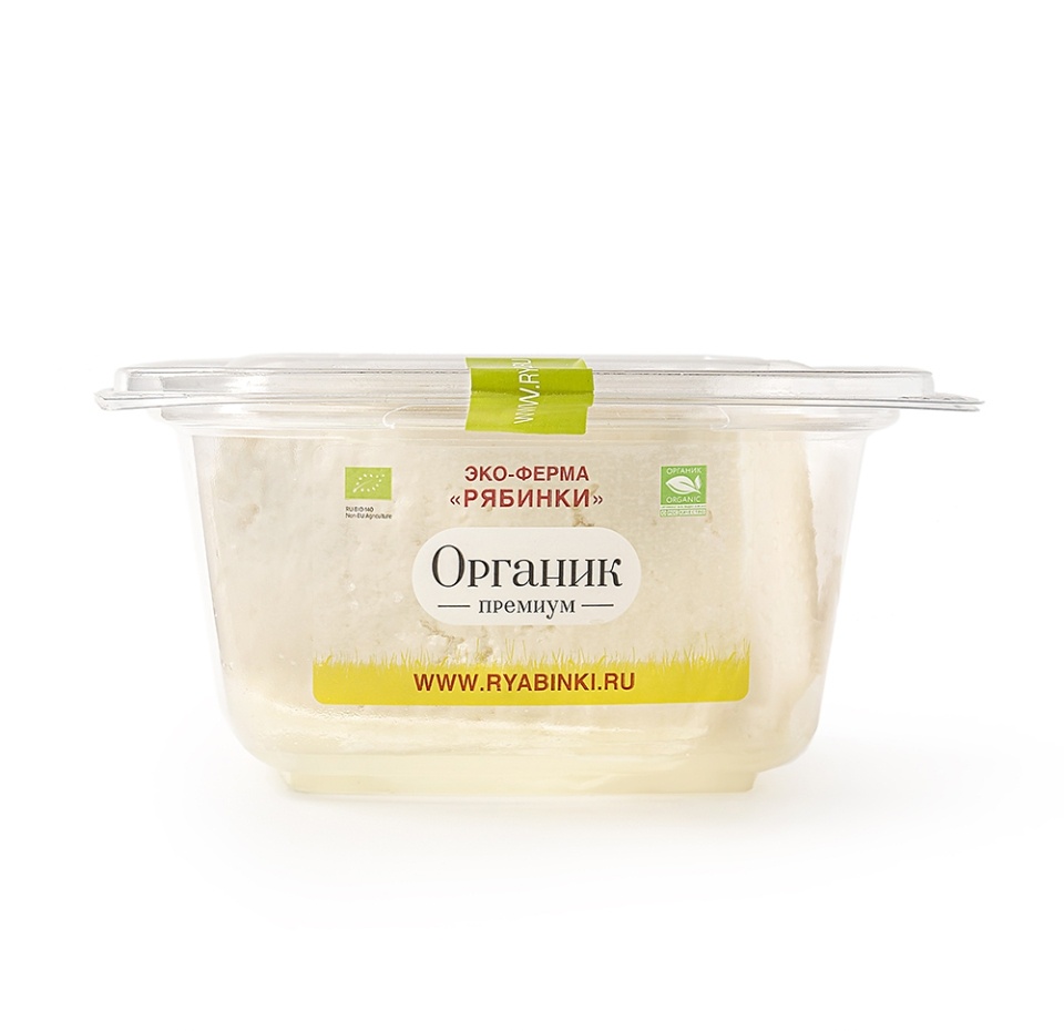 

Сыр Домашний 40%жирн Органик Эко-ферма Рябинки Россия