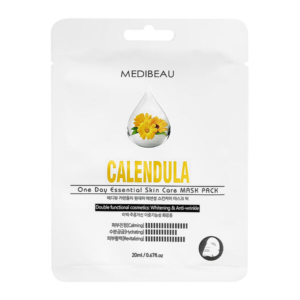 Маска для лица Medibeau с экстрактом календулы (против несовершенств кожи) 20 мл