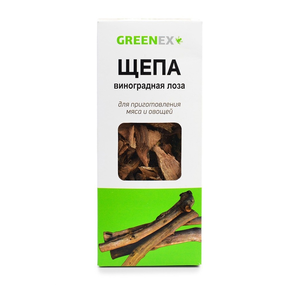 

Щепа Greenex для копчения виноград 300 г