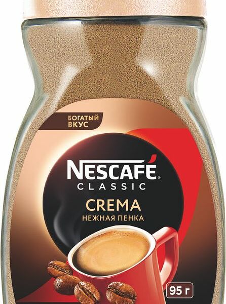 NESCAFE CLASSIC Crema банка, 95 г