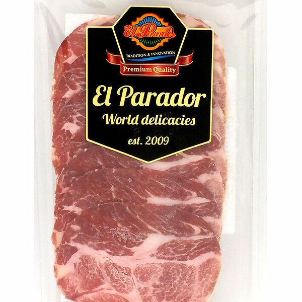 Шейка сыровяленая Коппа нарезка ТМ El Parador