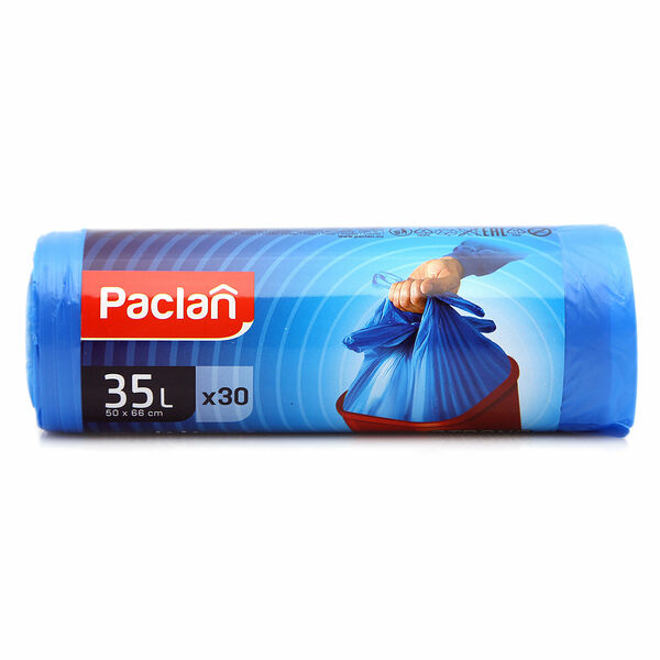 Мешки для мусора  ТМ Paclan (Паклан), 30*35л