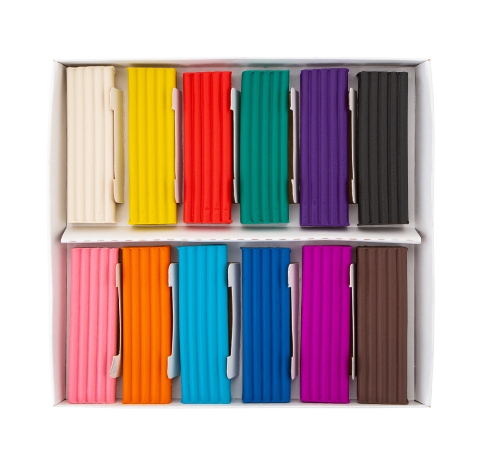 

Пластилин Я - Художник! Набор со стеком 12 цветов