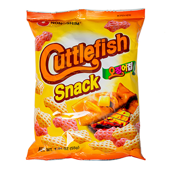 

Чипсы Nongshim пшеничные со вкусом кальмара, 55 г