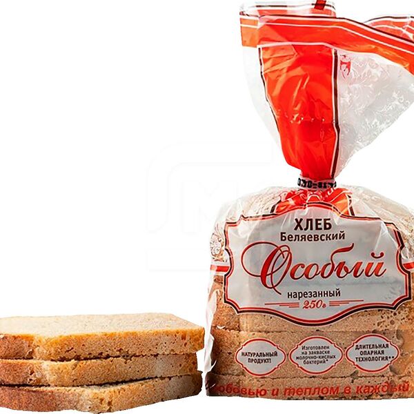 Хлеб Беляевский особый в нарезке
