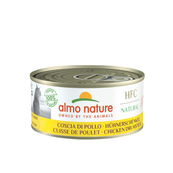 Влажный корм Almo Nature с куриными бедрышками для кошек