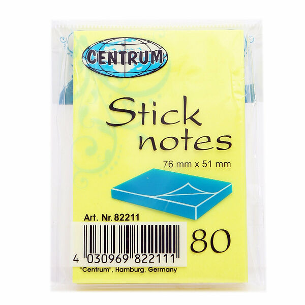 Блок Centrum для записей самоклеящийся