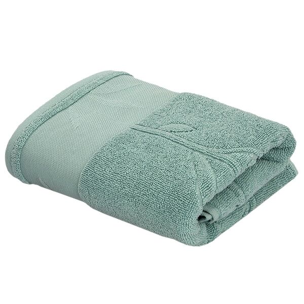 Полотенце махровое ДМ-Текстиль Olive, хлопок, зеленая дымка, 50х90 см