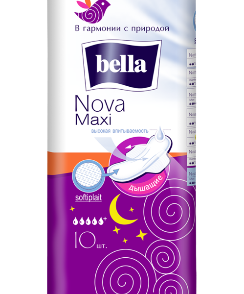 Bella Nova Maxi прокладки 10 шт.