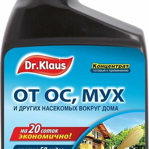 Средство от мух ос и других летающих Dr.Klaus запасной флакон 1 л