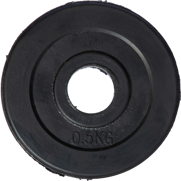 Диск обрезиненный d=26мм 0,5кг, Арт. GFSP1614, IR91016B