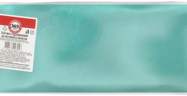 Скатерть бумажная одноразовая 365 ДНЕЙ, 110x140см