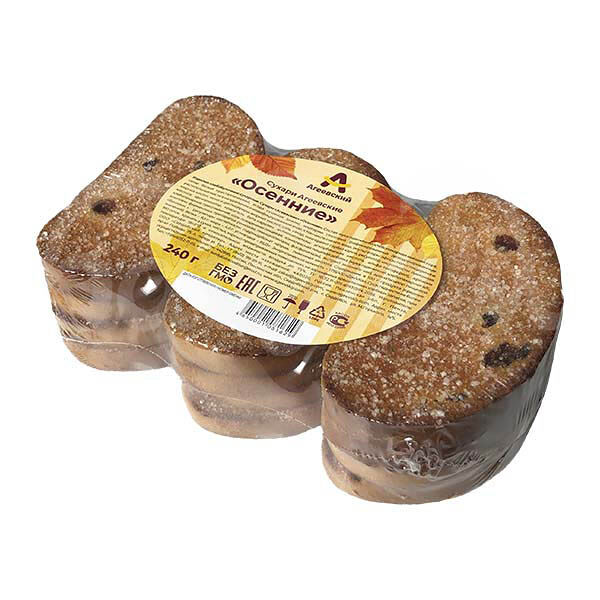 Сухари Осенние Агеевские 240гр пленка