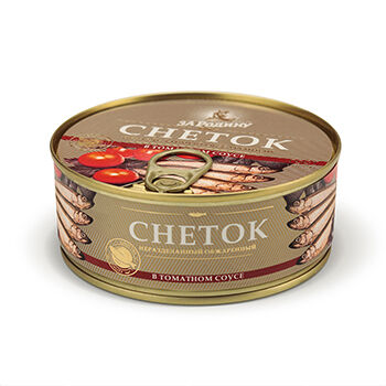 Снеток обжаренный За Родину в томатном соусе