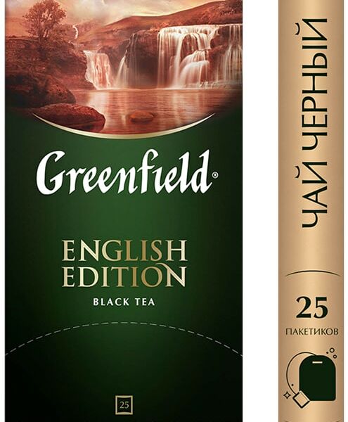 Чай Greenfield English edition черный 25*1.5г