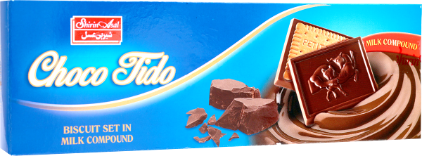 Печенье Choco Tido с молочным шоколадом 144 г