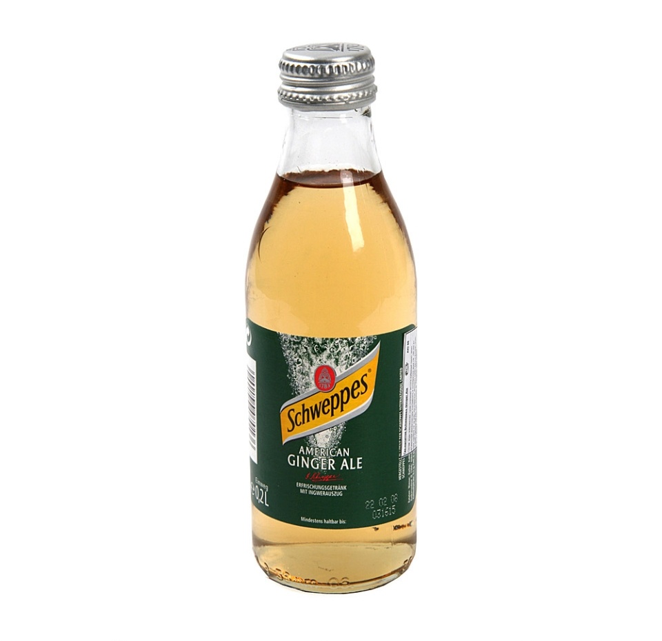 

Напиток газированный Schweppes Ginger Ale Имбирь 200 мл