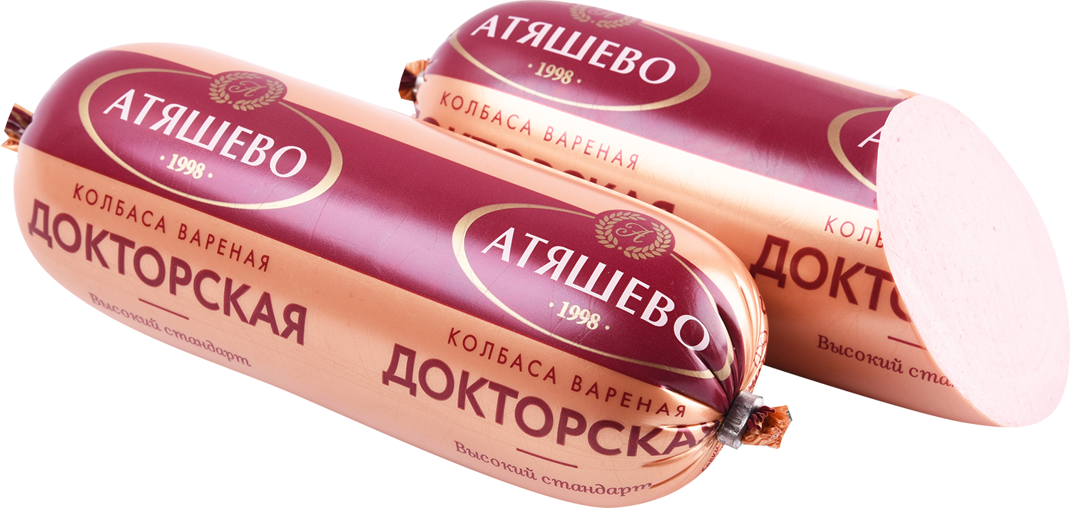 

Колбаса Атяшево Premium Докторская вареная