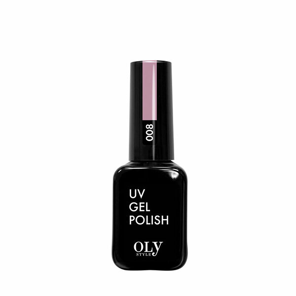 Гель-лак для ногтей Oly Style UV Gel Polish 008 Пыльно-розовый 10 мл