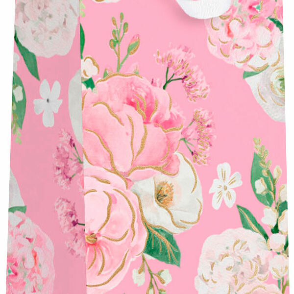 Пакет для бутылк Пакетико матовая ламинация с тиснением СБТ16 ПДЛ W 13х36см