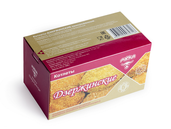 Котлеты Дзержинский мясокомбинат