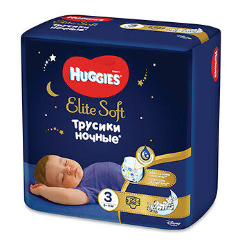 Трусики - подгузники Huggies Elite Soft 3 6-11 кг 23 шт