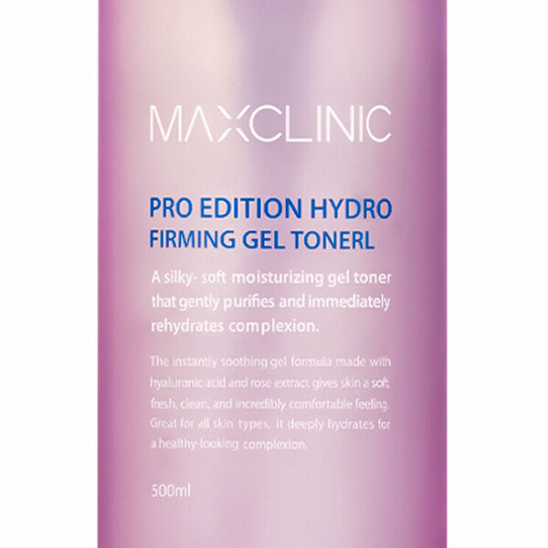 Гель-тонер укрепляющий MAXCLINIC Pro-Edition Hydro Firming Gel Tonner для восстановления водного баланса 500мл