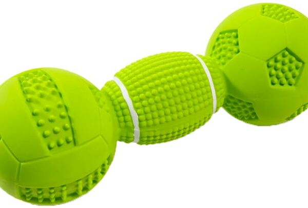 Игрушка для собак Triol Гантель Баскетбол 15см