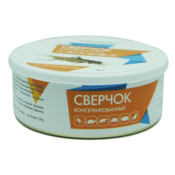 Консервированный корм АQUA MENU Сверчок